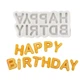 Молд силиконовый Happy Birthday 131 на 60 мм серый - изображение 4
