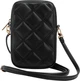 Сумка Guess 4G Quilted Metal Logo Wallet Zipper Pouch Black (GUWBZPSQSSGK) - зображення 4