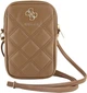 Сумка Guess 4G Quilted Metal Logo Wallet Zipper Pouch Brown (GUWBZPSQSSGW) - зображення 2