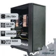 Двухпроцессорная рабочая станция PowerUp #577 Xeon E5 2680 v4 x2/64 GB/SSD 1TB/GeForce RTX 5050 8GB для 3D моделирования видеомонтажа рендеринга для инженеров и архитекторов - изображение 1