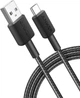 Кабель Anker 322 USB-A - USB-C, 0.9 м, Black (A81H5G11) - изображение 2