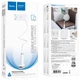 Держатель настольный Hoco HD10 Bamboo lazy stand 4.5-13" White - изображение 4