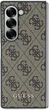 Etui plecki Guess 4G Metal Gold Logo do Samsung Galaxy Z Fold 6 Brown (GUHCZFD6GF4GBR) - obraz 2