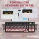 Механічна бездротова (Bluetooth + 2,4G) клавіатура з HOT SWAP Attack SHARK X98PRO, RGB, Win/Mac OS, УКР/АНГЛ, Pink (X98PROPINK) - зображення 8