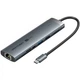 Док-станція USB3.2 Type-C --> HDMI 60Hz/USB 3.0x2/RJ45/SD/TF/3.5mm/PD 100W Hub 9-in-1 Vention - изображение 1