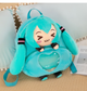 Рюкзак детский плюшевий Мику Хатсуне Miku Hatsune аниме вокалоид большой 30 см бирюзовый (SVS) - изображение 1