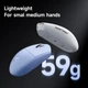 Миша бездротова ігрова MCHOSE G3 PAW3311, 12000 DPI 2,4G+Bluetooth+Wired Blue - зображення 10