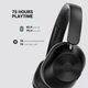 Бездротові навушники OneOdio A5 Bluetooth + ANC із вбудованим мікрофоном Black (A5 Black) - зображення 3