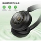 Навушники бездротові OneOdio A6 чорні Bluetooth USB‑C Hybrid ANC з мікрофоном - зображення 8