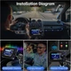 Автомобильный DAB+ адаптер DeeprBetter (Bluetooth, FM-трансмиттер), AUX/USB, Дисплей 2.3" - изображение 4