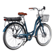 Велосипед с электроприводом 28" ST Dorozhnik eAQUAMARINE BH рама-19" 36B 13А*г 500Вт темно-синий с корзиной 2026 - изображение 2