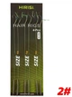 Готові карпові повідці HIRISI Hair Rigs, розмір №2 (6 штук) - зображення 1