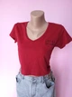 Кроп-топ однотонный с надписью Pink Woman Бордовый 11009 L (укр 44-46) - изображение 9