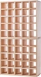 Стелаж для вина Kadax Loreo K11381 дерев’яний 104 x 52 см 2 шт Світло-коричневий (5906638310762) - зображення 3
