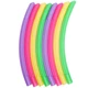 Обруч складной Хула Хуп Hula Hoop FI-338 8 секций салатовый + фиолетовый + желтый + розовый - изображение 2