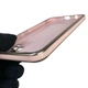 Чехол для Vivo V21E 4G глянцевый с защитой камеры с золотой окантовкой пудровый - изображение 8