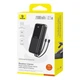 Повербанк Baseus 20000 mAh 22.5W з вбудованими кабелями Type-C та Lightning з LED-дисплеєм і швидкою зарядкою PD/QC - зображення 8