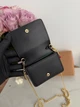 Шкіряний гаманець Crossbody Coach wallet міні сумочка на ланцюжку + подарункове пакування - изображение 2