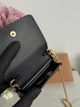 Шкіряний гаманець Crossbody Coach wallet міні сумочка на ланцюжку + подарункове пакування - изображение 5