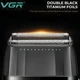 Электробритва шейвер мужской профессиональный VGR V-640S бритва 9000 ОБ. чорный - изображение 9