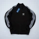Жіноча спортивна кофта Adidas весна-осінь чорна трикотажна S розмір - зображення 1