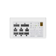Блок живлення GameMax GM‑800 800W ATX модульний 80 Plus Bronze 140 мм вентилятор White - зображення 3