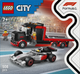 Конструктор LEGO City Вантажівка для демонстрації F1 із перегоновим автомобілем Audi F1 508 деталей (60493) - зображення 1