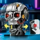 3D конструктор «Череп Скелетон» механический стимпанк-череп сборная модель с подсветкой 1099 деталей (GR4897) - изображение 4