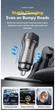Автомобильное зарядное устройство ESSAGER ES-CC21 45W (FCP PD3.0 QC3.0) USB+TypeC PowerDisplay Grey (43713) - изображение 9