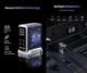 Настільний зарядний пристрій ASOMETECH HW186 240W GAN Power Display (EPR PD3.1 QC5.0) 4C+2A Silver (43050) - зображення 9