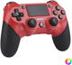 Бездротовий геймпад Nuwa Dualshock для PS4 та ПК Bluetooth контролер з сенсорною панеллю Червоний - зображення 3