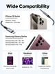 Адаптер Highwings USB Type C to 3.5мм 1м серый - изображение 3