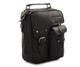 Сумка чоловіча HILL BURRY 3060 BLACK Чорний - изображение 1