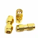 Коннектор соединитель SMA male – SMA male - изображение 2
