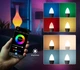 Лампа розумна MOES Matter Tuya WiFi E14, 9W, RGB+CCT, димування, 16 млн кольорів, Google Home, Alexa - зображення 3