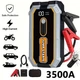 Пускозарядное устройство Бустер для авто JUMP STARTER A15-3500, 24200mWh мощный старт 3500A пиковый ток 1500A пусковой - изображение 1