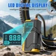 Пуско-зарядное устройство Бустер для авто Jump Starter JKUOO JK25 — 22 800 mAh, 12V, 1200A / 2500A, с компрессором 150 PSI и LED-фонарём Yellow - изображение 4