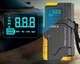 Пуско-зарядное устройство Бустер для авто Jump Starter JKUOO JK25 — 22 800 mAh, 12V, 1200A / 2500A, с компрессором 150 PSI и LED-фонарём Yellow - изображение 8