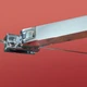 Боковая стенка для кабины Koer SR SW04-80x200-TR-01 прозрачное стекло Easy Clean 10мм, хром (KR5389) - изображение 7