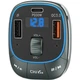 FM модулятор Vention PD 54W 3-Port USB (C+A+A) LED/USB Flash/Bluetooth, вольтметр (FFLB0) - изображение 8