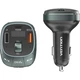 FM модулятор Vention PD 54W 3-Port USB (C+A+A) LED/USB Flash/Bluetooth, вольтметр (FFLB0) - изображение 9
