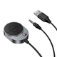 FM-трансмиттер Hoco E150 Bluetooth 5.4 AUX с кабелем 1,5 м Серый (E150) - изображение 6