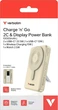 Powerbank Verbatim Charge 'n' Go Two Cable Power Bank with Display 10000 mAh 22.5W Gold (023942322740) - obraz 7