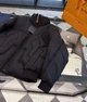 Чоловічий зимовий пуховик Louis Vuitton чорного кольору XL - зображення 6