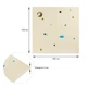 3D панель самоклеюча Sticker Wall SW-00001971 700х700х4 мм цегла бежева - зображення 3