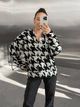 Жіноча тепла кофта з капюшоном на блискавці Uaclothes 48-52 Чорний (like36458-168841361) - изображение 2