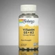 Витамин D3 + K2 Solaray Vitamin D-3 K-2 (120 капсул) - изображение 1