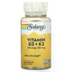 Витамин D3 + K2 Solaray Vitamin D-3 K-2 (120 капсул) - изображение 3