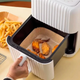 Паперові вкладиші для аерофритюрниці Air Fryer Liners 50 шт термостійкі 160×45 мм Коричневий - зображення 2