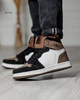 Зимові кросівки Stilli Jordan Fur 43 (27 см) White Brown Black (арт 1302) - изображение 1